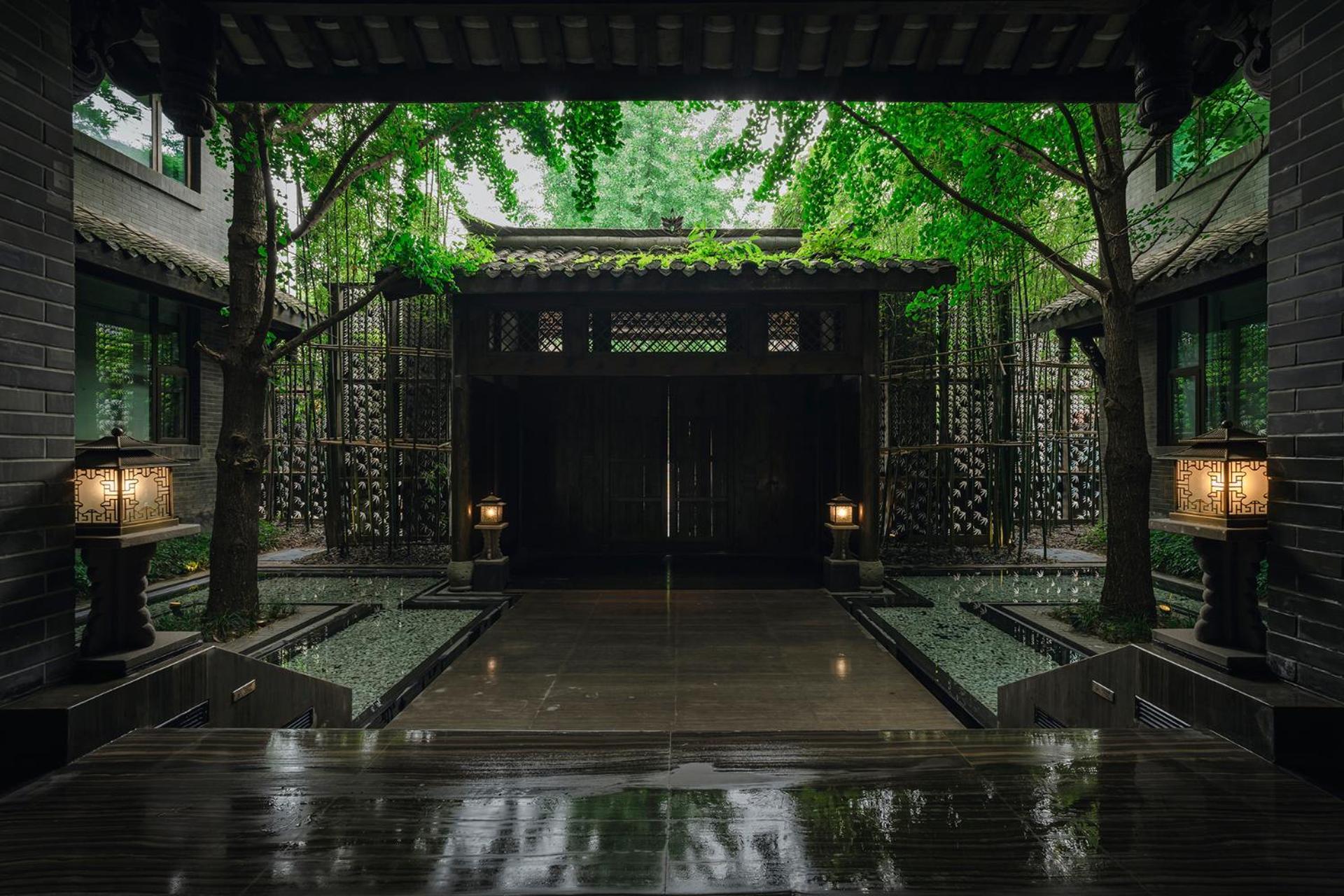Guanyin Yiyuntai Hotel Chengdu Exterior photo